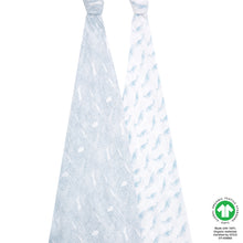 Load image into Gallery viewer, Aden and Anais set pamučnih pelena 2 komada Oceanic