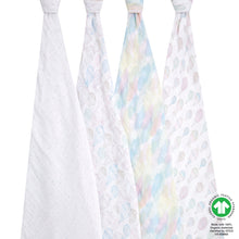 Load image into Gallery viewer, Aden and Anais set pamučnih pelena 4 komada Above the clouds