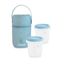 Load image into Gallery viewer, Miniland Pack 2 go višenamenske posude Azure, posude za hranu, miniland srbija