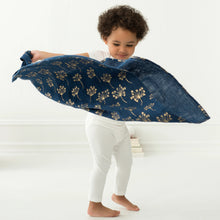 Load image into Gallery viewer, Aden and Anais set pamučnih pelena 3 komada - Metallic Gold