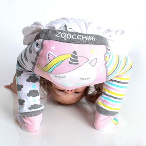 Zoocchini komplet heanke i čarape -Jednorog - AdemarShoppe