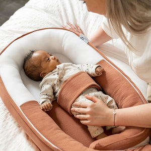 Doomoo jastuk gnezdo za bebe - tetra jersey Terracoota Media 1 of 8, gnezdo za bebe, jastuk za bebe, oprema za bebe, prva kupovina , doomoo, doomoo srbija