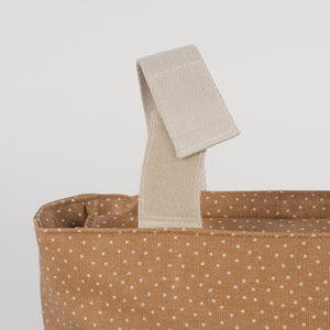 Walking Mum organizator za kolica Polka Dot Poppy Cinnamon