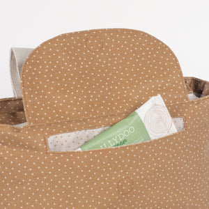 Walking Mum organizator za kolica Polka Dot Poppy Cinnamon