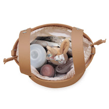 Load image into Gallery viewer, Pasito a Pasito bucket torba za mame Icon Caramel