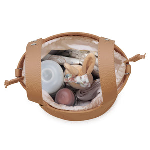 Pasito a Pasito bucket torba za mame Icon Caramel