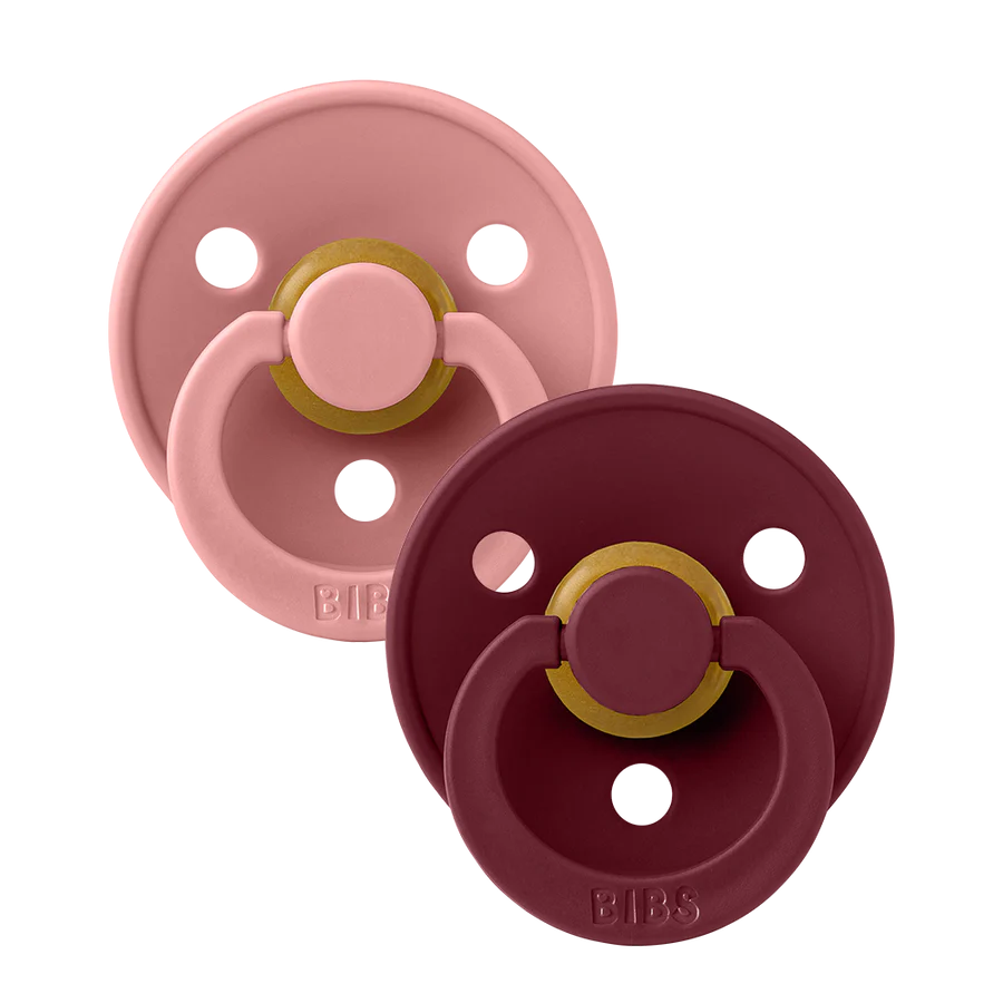 BIBS Cucla kaučuk (Dusty Pink/Elderberry) 0-6m BIBS Cucla kaučuk (Dusty Pink/Elderberry) 0-6m