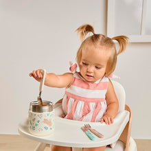 Load image into Gallery viewer, miniland, pribor za jelo, hranjenje bebe, pribor za decu, set kasika i viljuska, prvi obrok