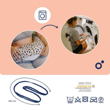 Load image into Gallery viewer, Doomoo Buddy jastuk za trudnice -  Leopard Cream