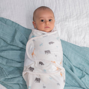 Aden and Anais pelene za umotavanje od velboa tkanine - Wild Prairie 3 komada 0-3m, pelene za umotavanje, oprema za bebe, pelene, povijanje, aden and anais srbija