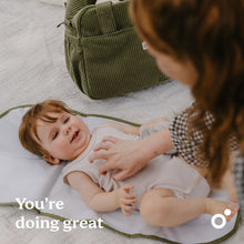 Load image into Gallery viewer, Doomoo torba za mame Corduroy Kaki