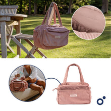 Load image into Gallery viewer, Doomoo torba za mame Corduroy Pink