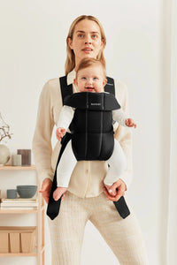 Baby bjorn Nosiljka Mini Woven Black 0-12