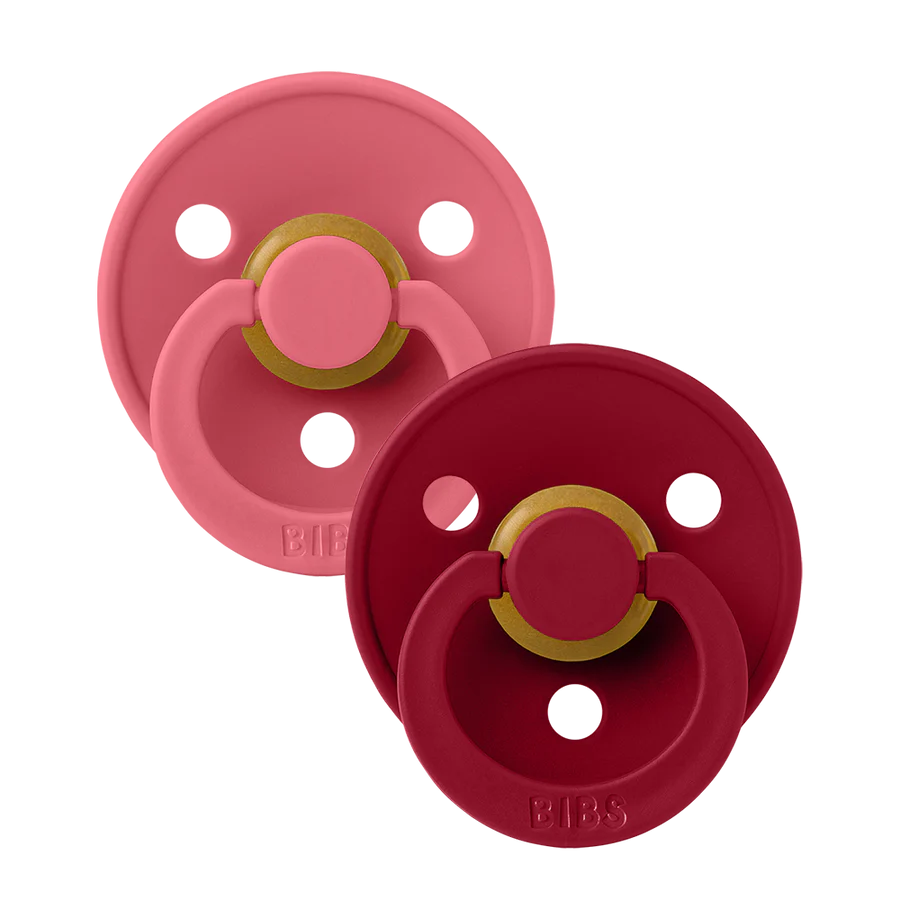 BIBS Cucla kaučuk (Coral/Ruby) 0-6m