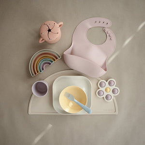 Mushie igračka Flower press - Soft Lilac