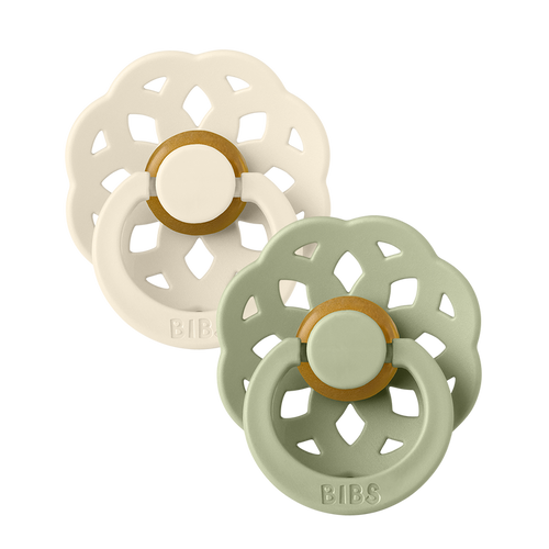 BIBS Cucla kaučuk Boheme (Ivory & Sage) 6-18m