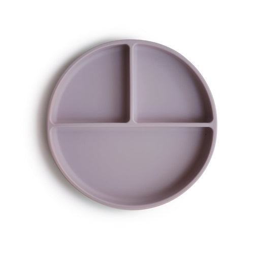 Mushie silikonski tanjir - Soft Lilac