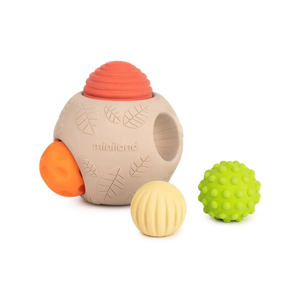 senzorne loptice, senzorne lopte za bebe, miniland igracke