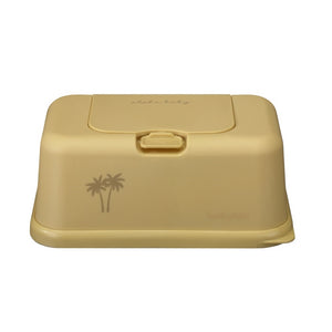 FunkyBox kutija za vlažne maramice Palm Mustard, kutija za vlazne maramice, vlazne maramice, bebina soba, funkybox srbija