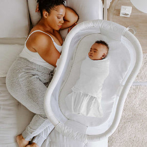 HALO BassiNest Premiere Pebble - kolevka za bebe, krevetić za bebe, kolevka za bebe, krevetac, oprema za bebe, halosleep srbija