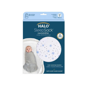 HALO SleepSack vreća za spavanje Midnight Moons/Blue - 0-3m, povijanje beba, pelene za umotavanje, umotavanje beba, vreće za spavanje, halosleep srbija